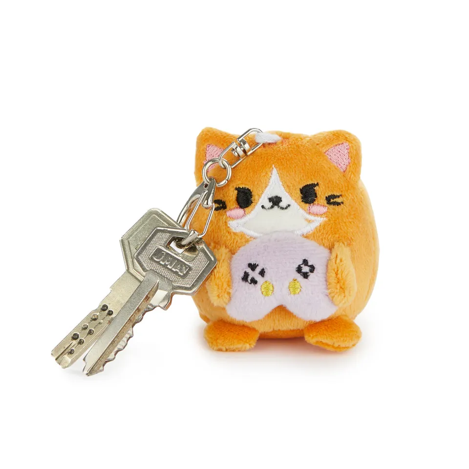 balvi-lifestyle-fluffy-porte-cl-s-chat-gamer-kawaii-peluche image 1