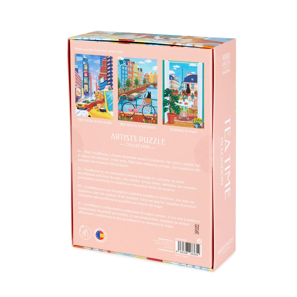 balvi-tea-time-in-london-puzzle-1000-pi-ces-chien image 3