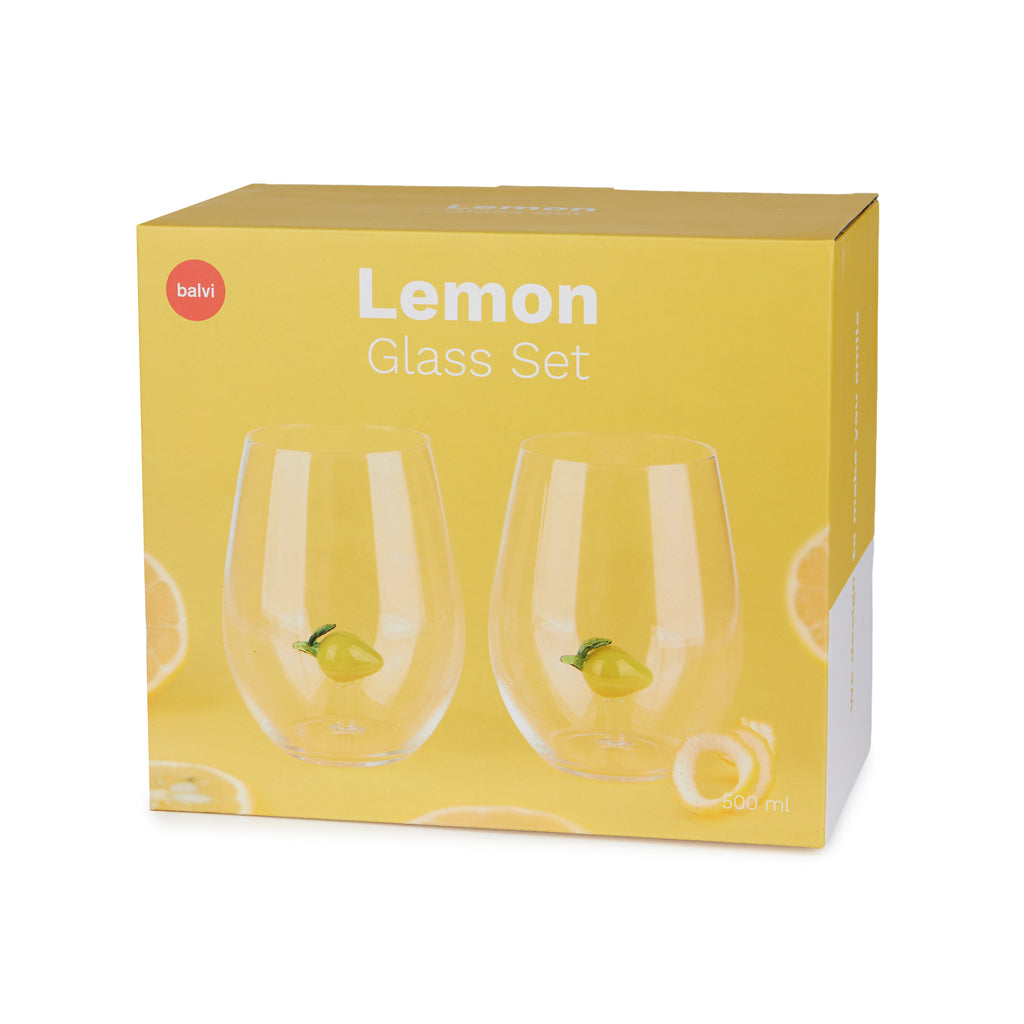 balvi-kitchen-botanical-verre-eau-citron-jaune-borosilicate image 4