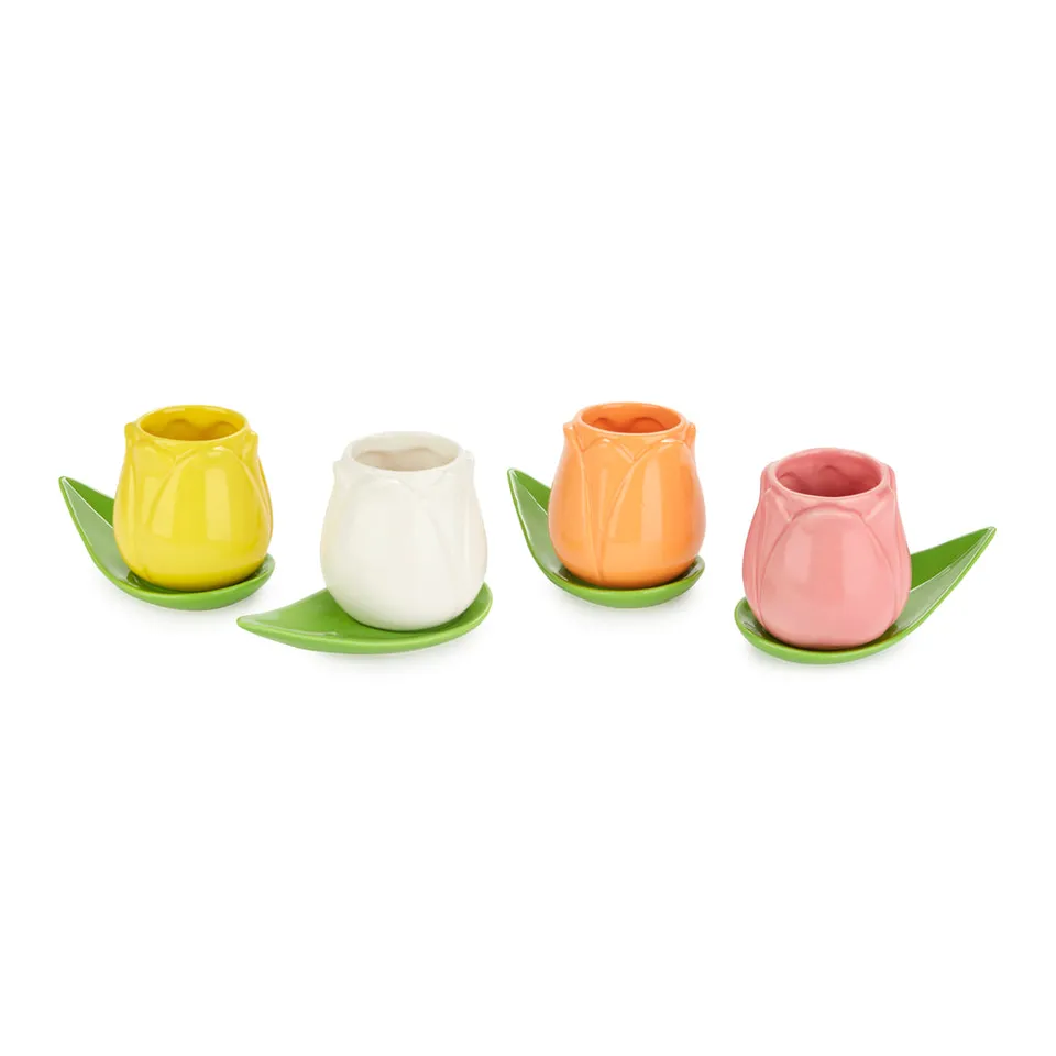 balvi-tulip-set-4-tasses-caf-fleur image 1