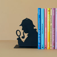 balvi-desk-sherlock-serre-livres-holmes-silhouette image 2