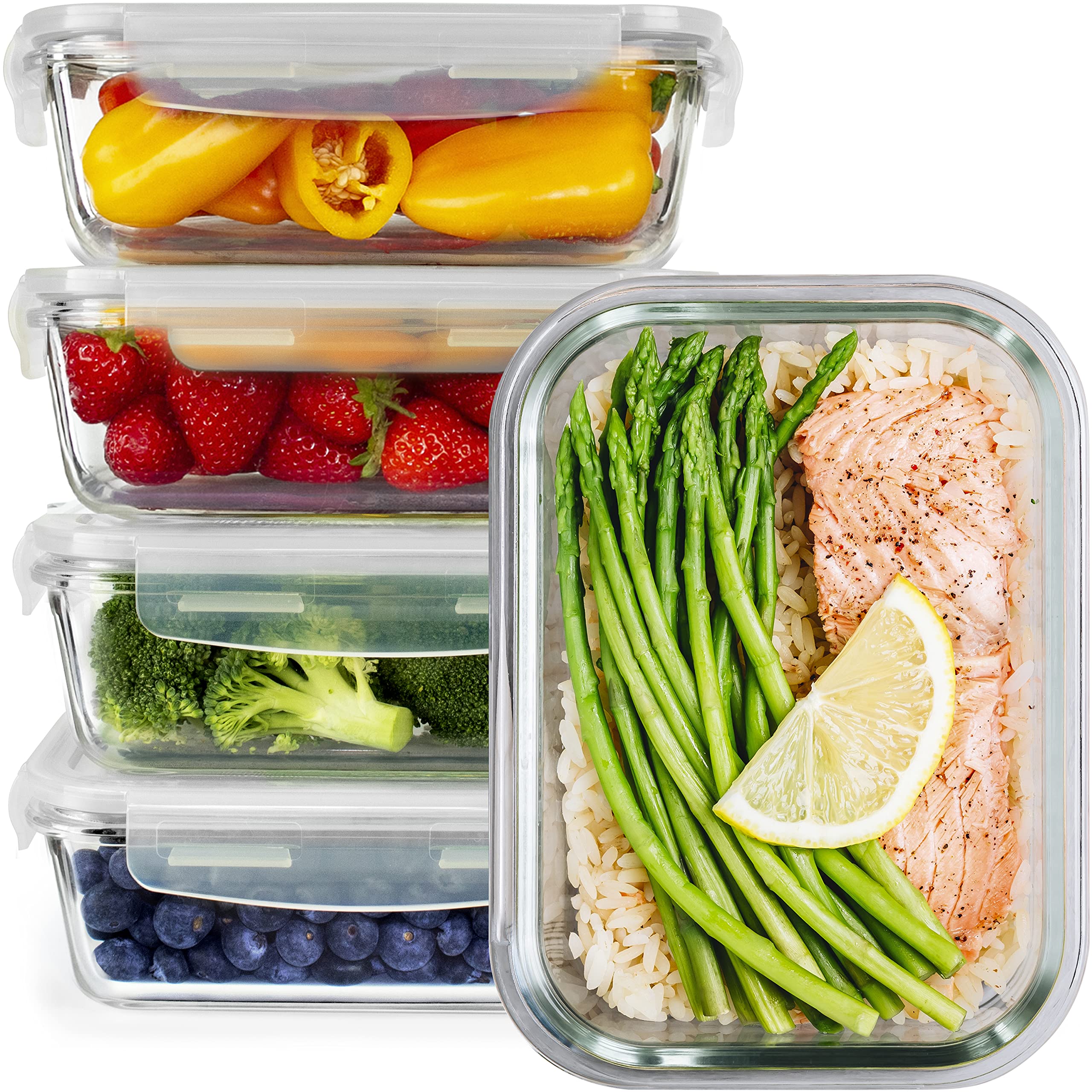 good-for-you-glass-containers-bo-te-repas-verre-850-ml-lot-5-herm-tique image 1