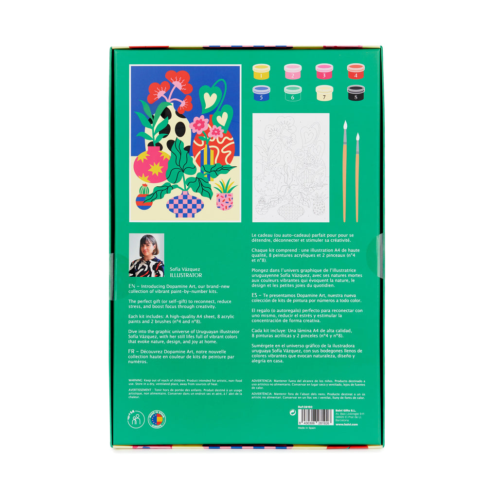 balvi-lifestyle-les-plantes-kit-peinture-par-num-ros-plantes image 7