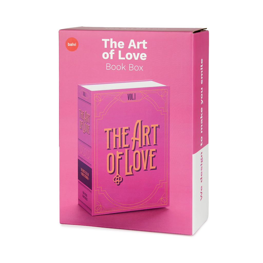 balvi-desk-the-art-of-love-bo-te-livre-rangement-rose image 5