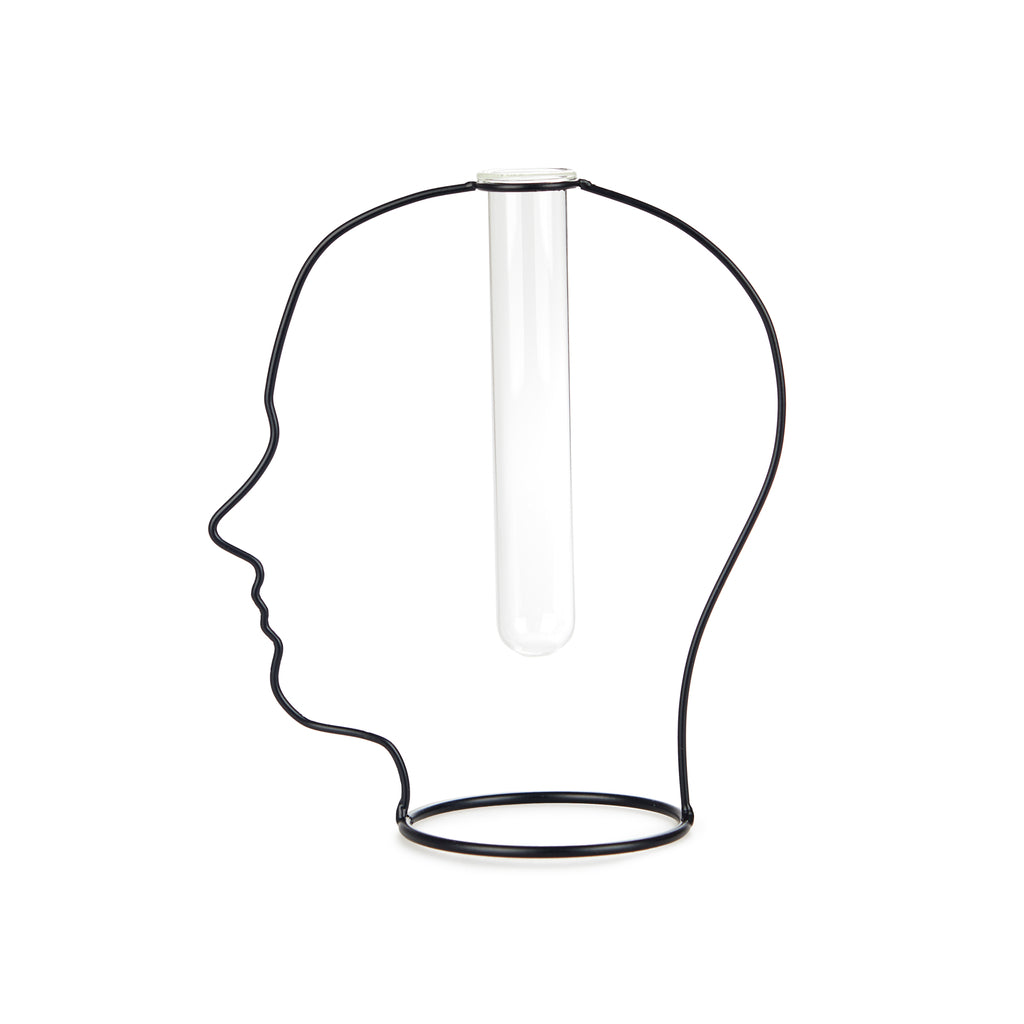 balvi-gentle-silhouette-vase-t-te-noir-tube-verre-tige-longue image 5