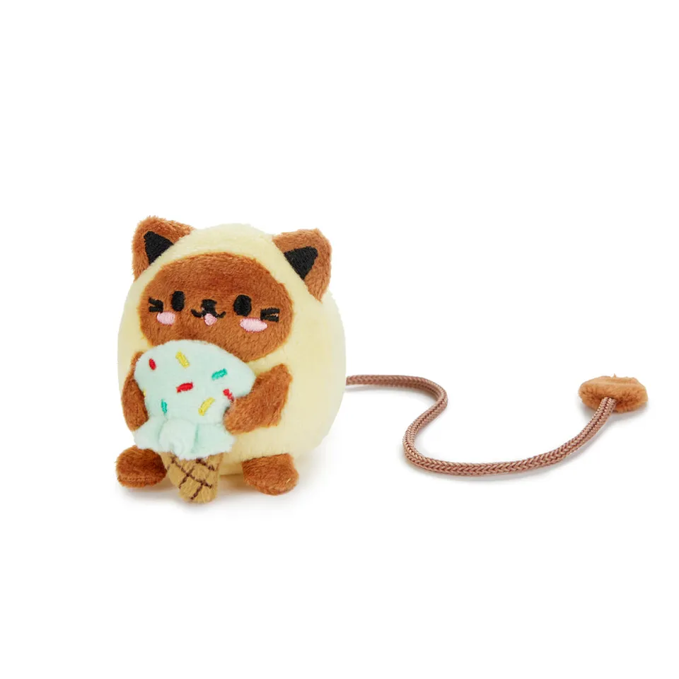 balvi-desk-fluffy-marque-page-chat-kawaii-menthe-glace image 1