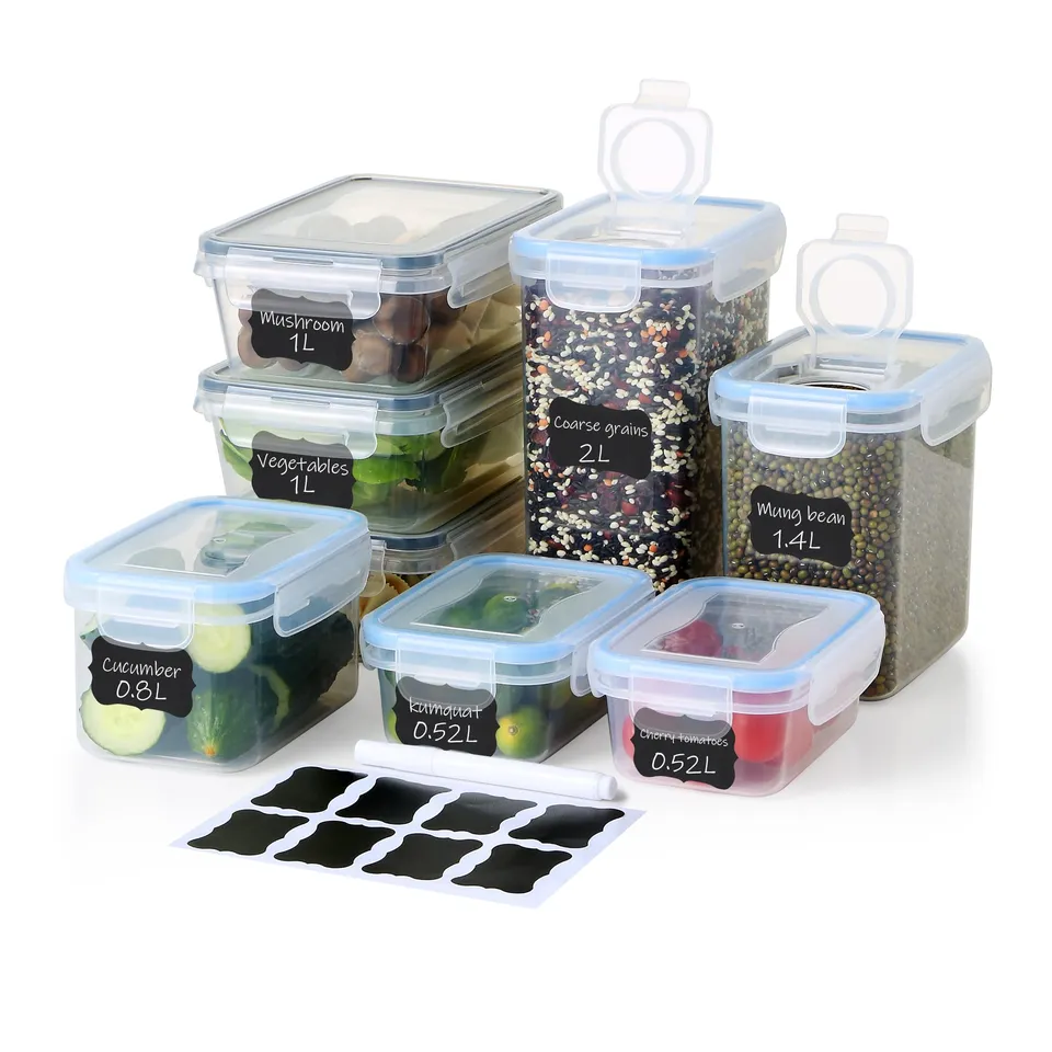 ordeluxe-bocal-rangement-8pcs-2m3f3-bo-te-plastique-lot-8 image 1
