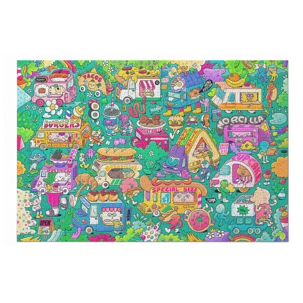 balvi-food-trucks-puzzle-1000-pi-ces-carton image 2