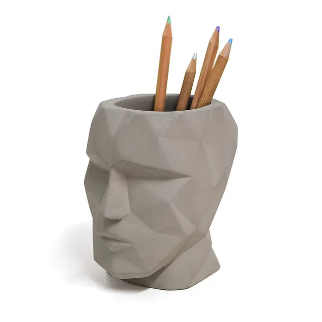 balvi-desk-the-head-pot-crayons-bureau image 1