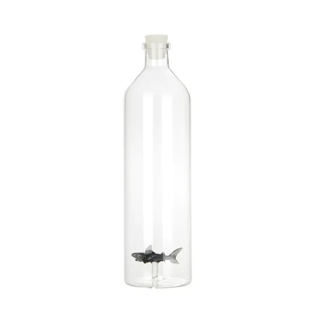 balvi-atlantis-shark-bouteille-verre-requin-originale image 1
