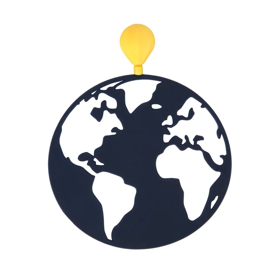 balvi-desk-globetrotter-marque-page-globe-bleu-montgolfi-re image 1