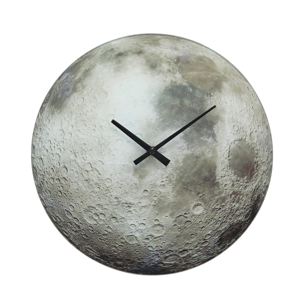 balvi-gibbous-horloge-murale-lune-verre-gris image 1