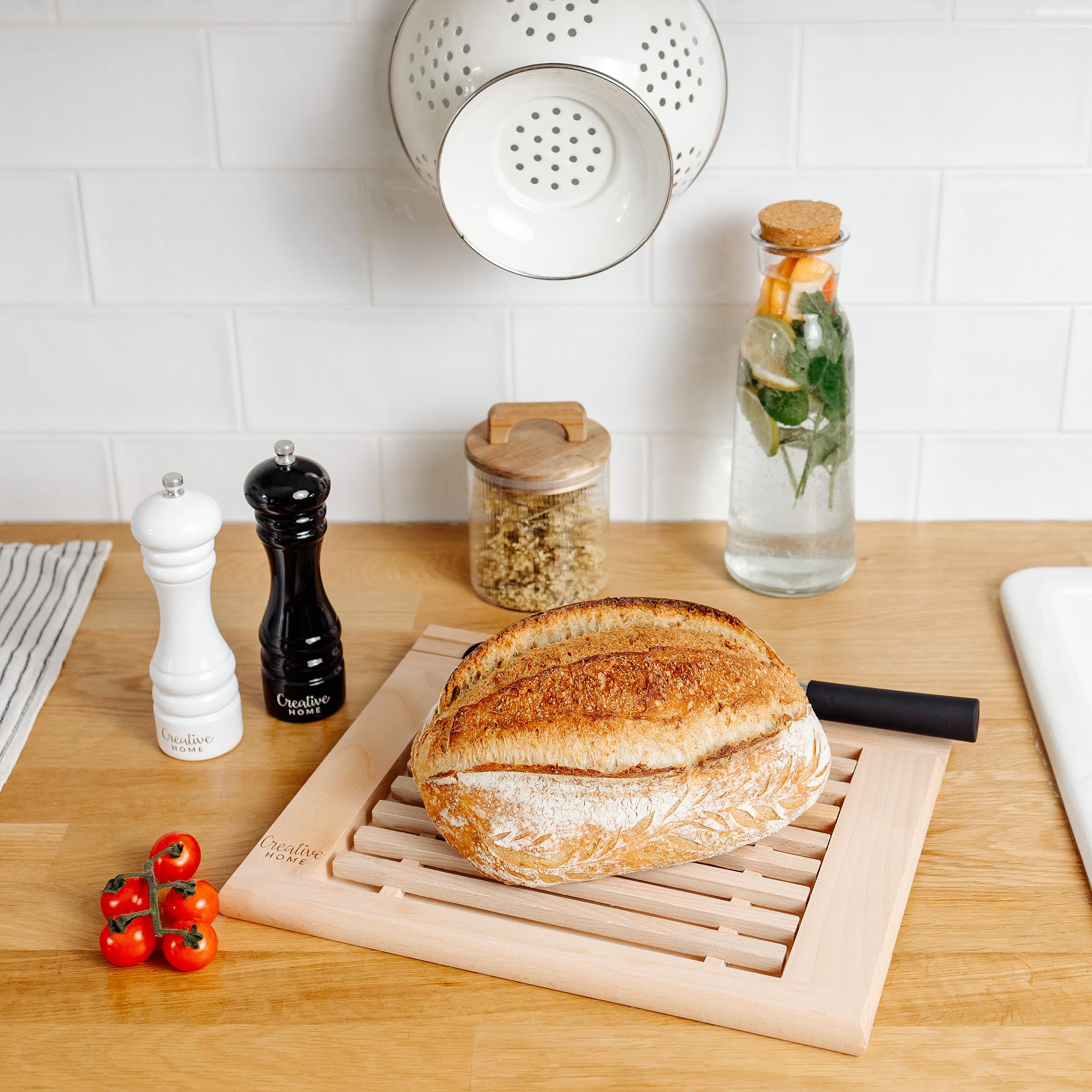 creative-home-planche-pain-bois-planche-d-couper-h-tre image 2