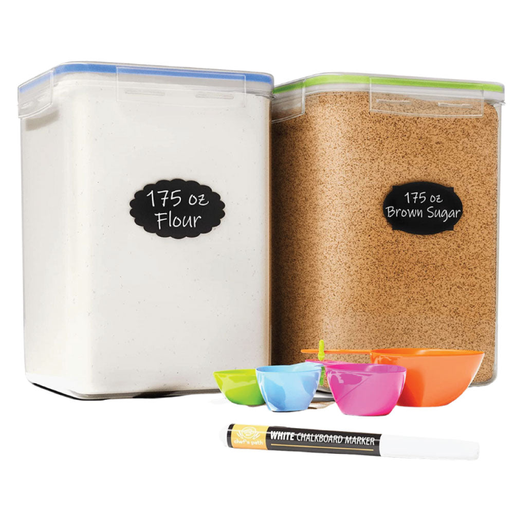 chef-s-path-extra-large-bo-te-farine-5-2-l-herm-tique-lot-2 image 1