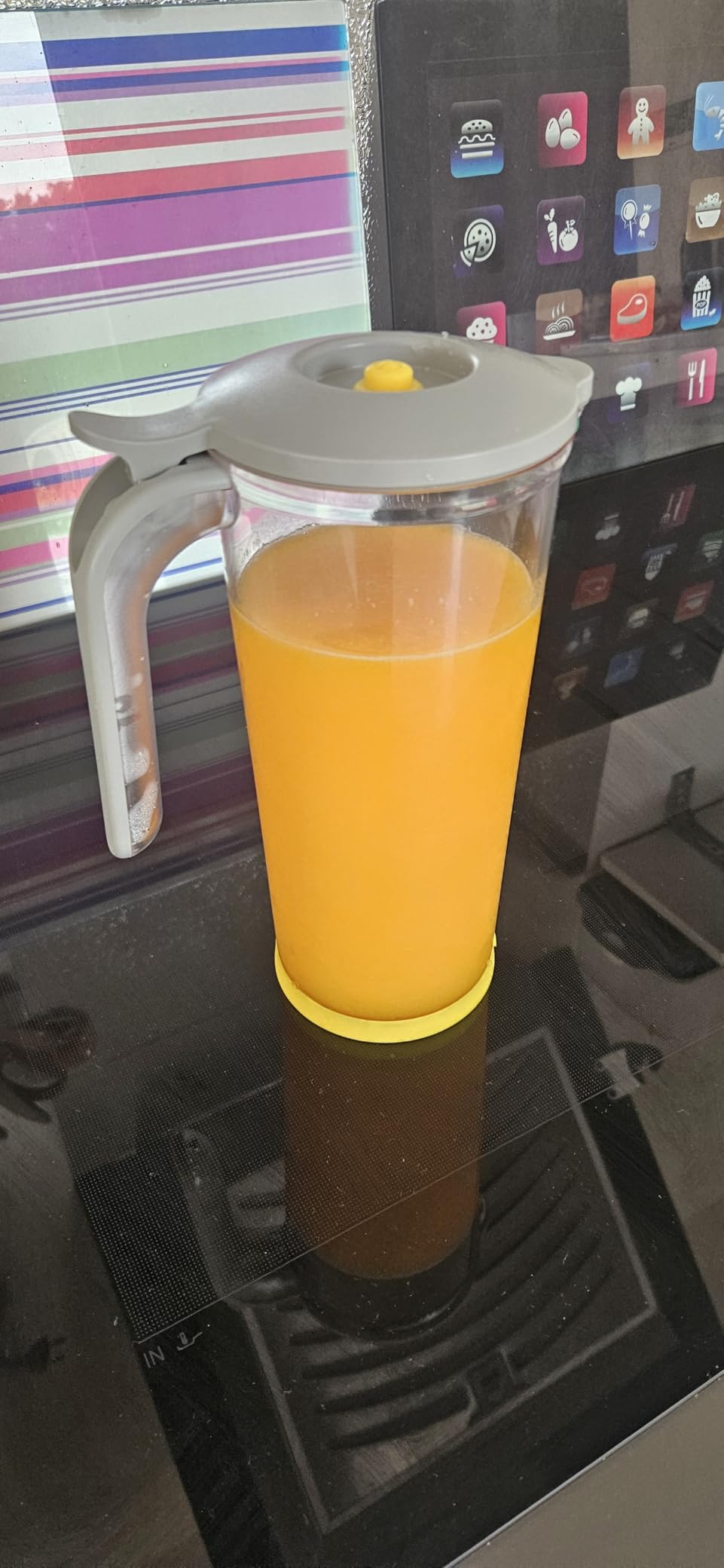 Pour smoothie