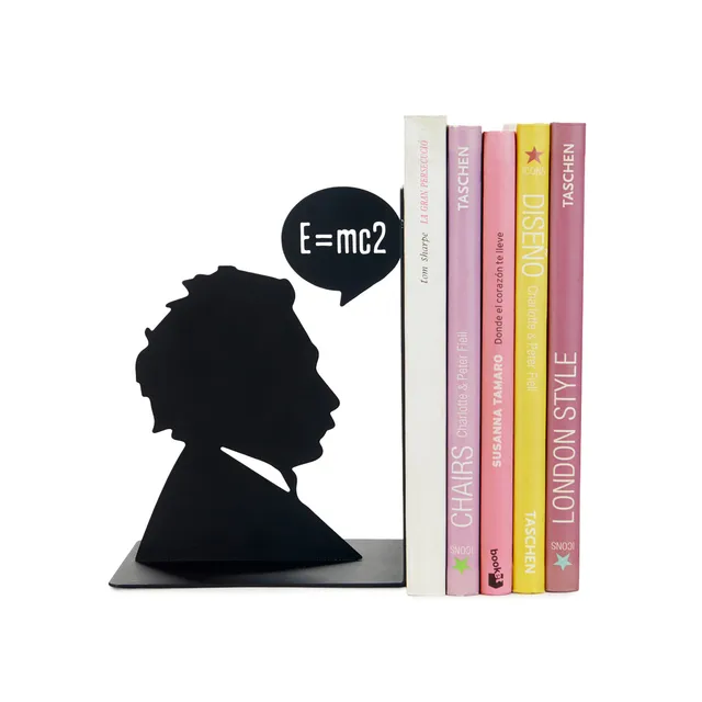 balvi-desk-einstein-serre-livres-portrait-e-mc2 image 1