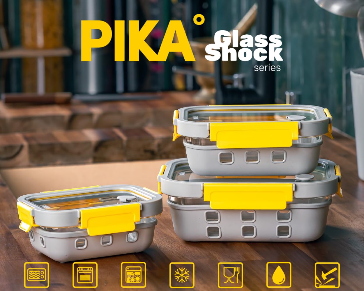 pika-glassshock-bo-te-alimentaire-verre-couvercle-verre-640-ml-silicone image 5