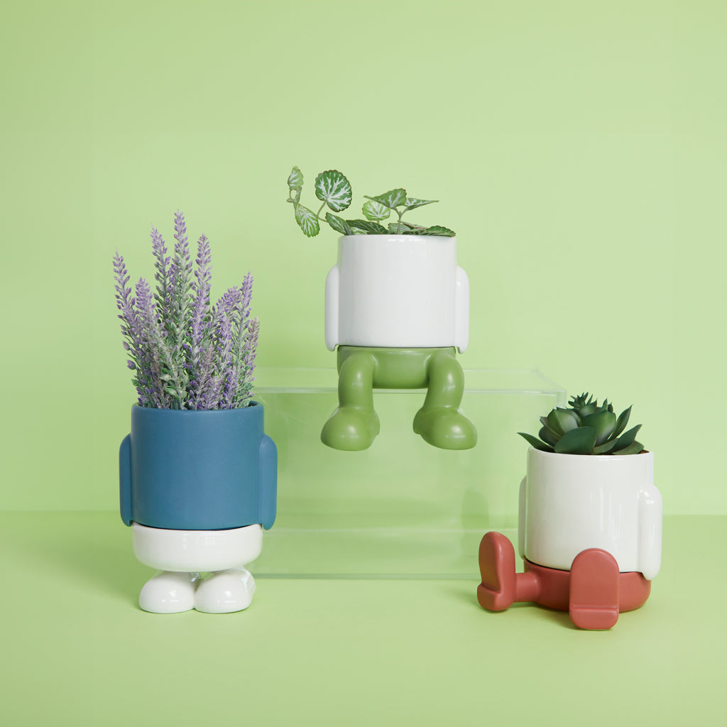 balvi-home-decor-mr-sitty-mini-cache-pot-c-ramique-rouge image 5