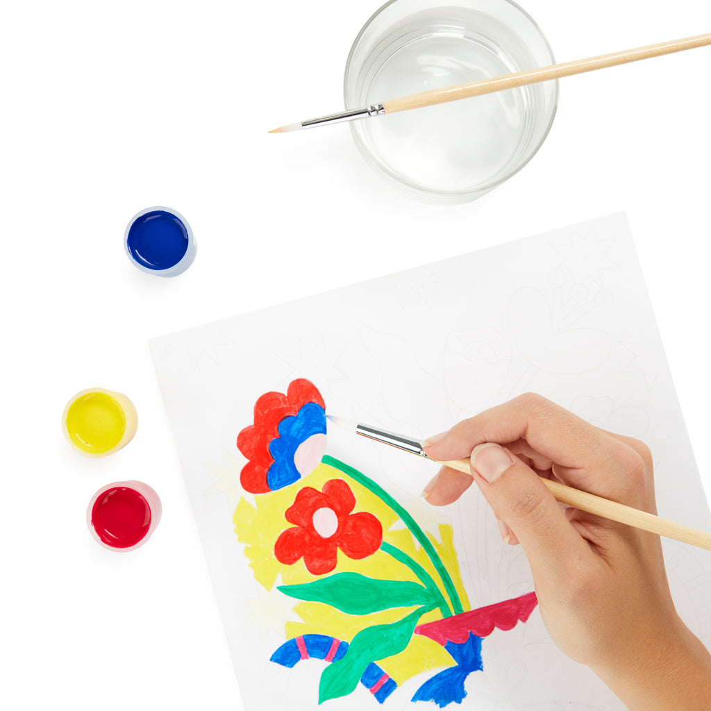 balvi-lifestyle-le-papillon-kit-peinture-par-num-ros-fleurs image 5