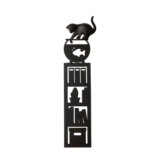 balvi-desk-fishing-cat-marque-page-chat-p-cheur image 1