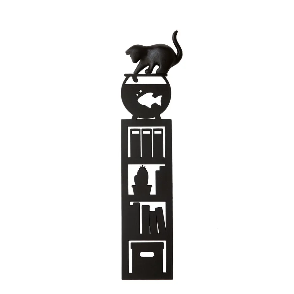 balvi-desk-fishing-cat-marque-page-chat-p-cheur image 1