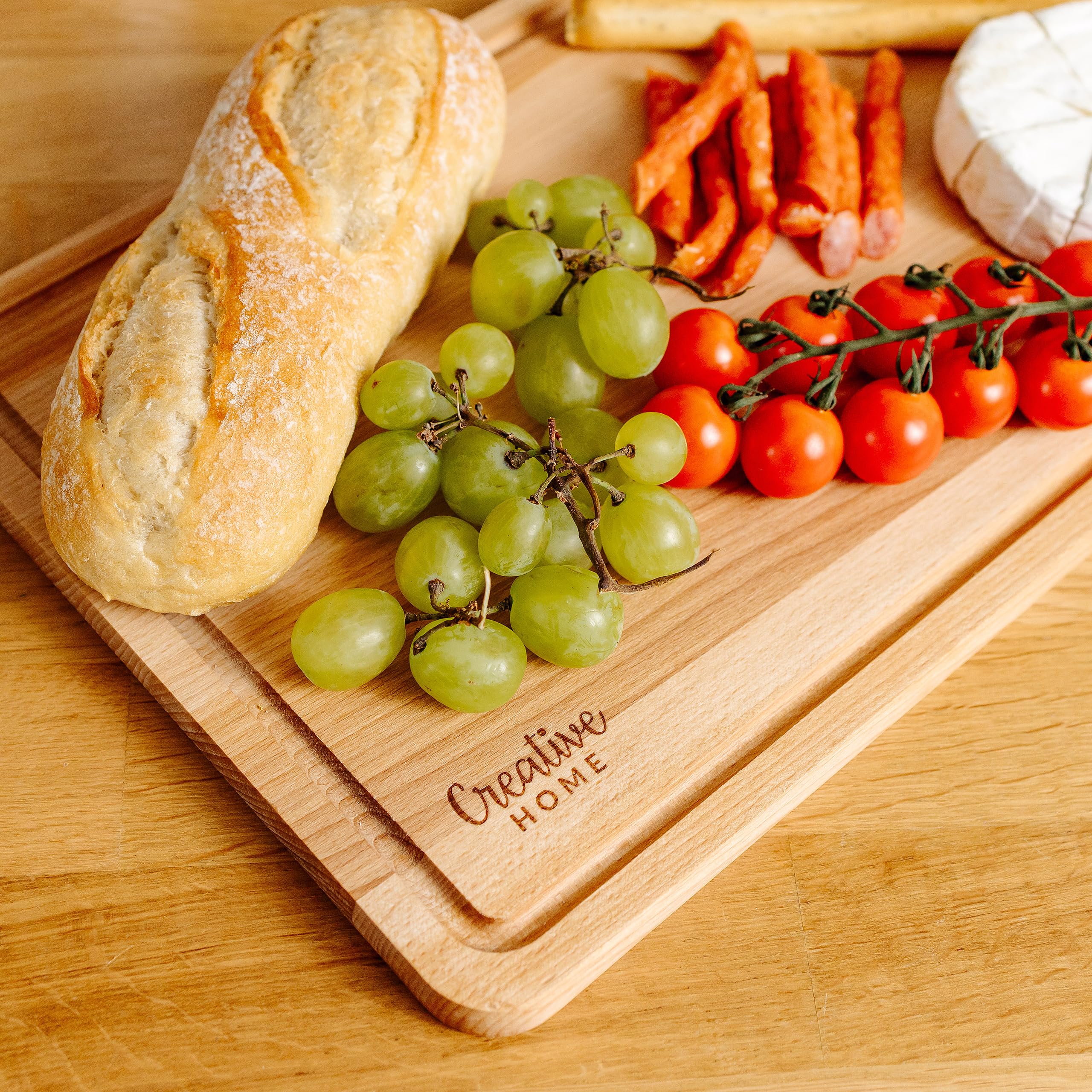 creative-home-planche-d-couper-bois-h-tre-42-cm image 2