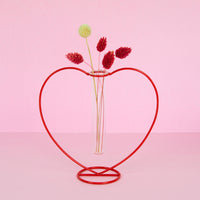 balvi-home-decor-love-silhouette-xl-vase-c-ur-rouge image 2