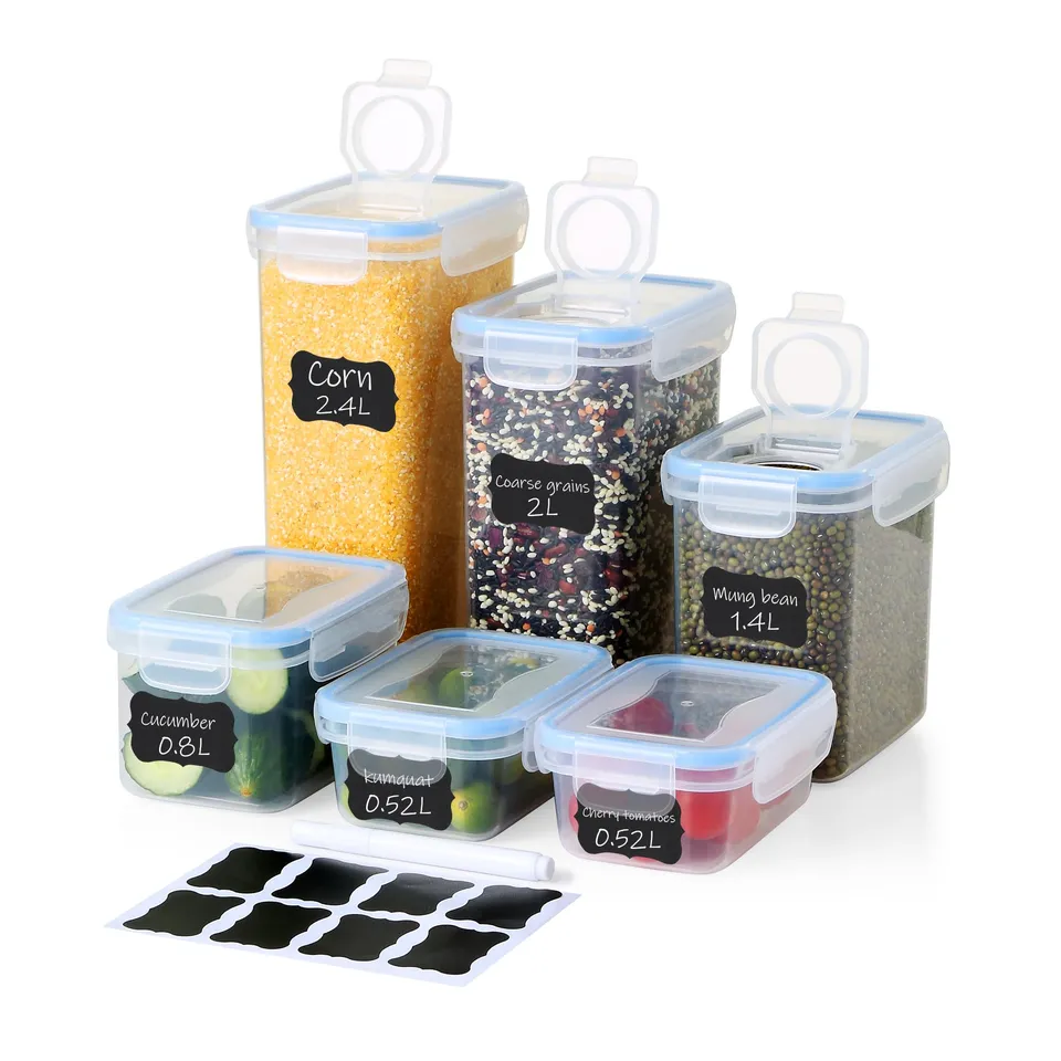 ordeluxe-bocal-rangement-bo-te-plastique-lot-6-sans-bpa image 1