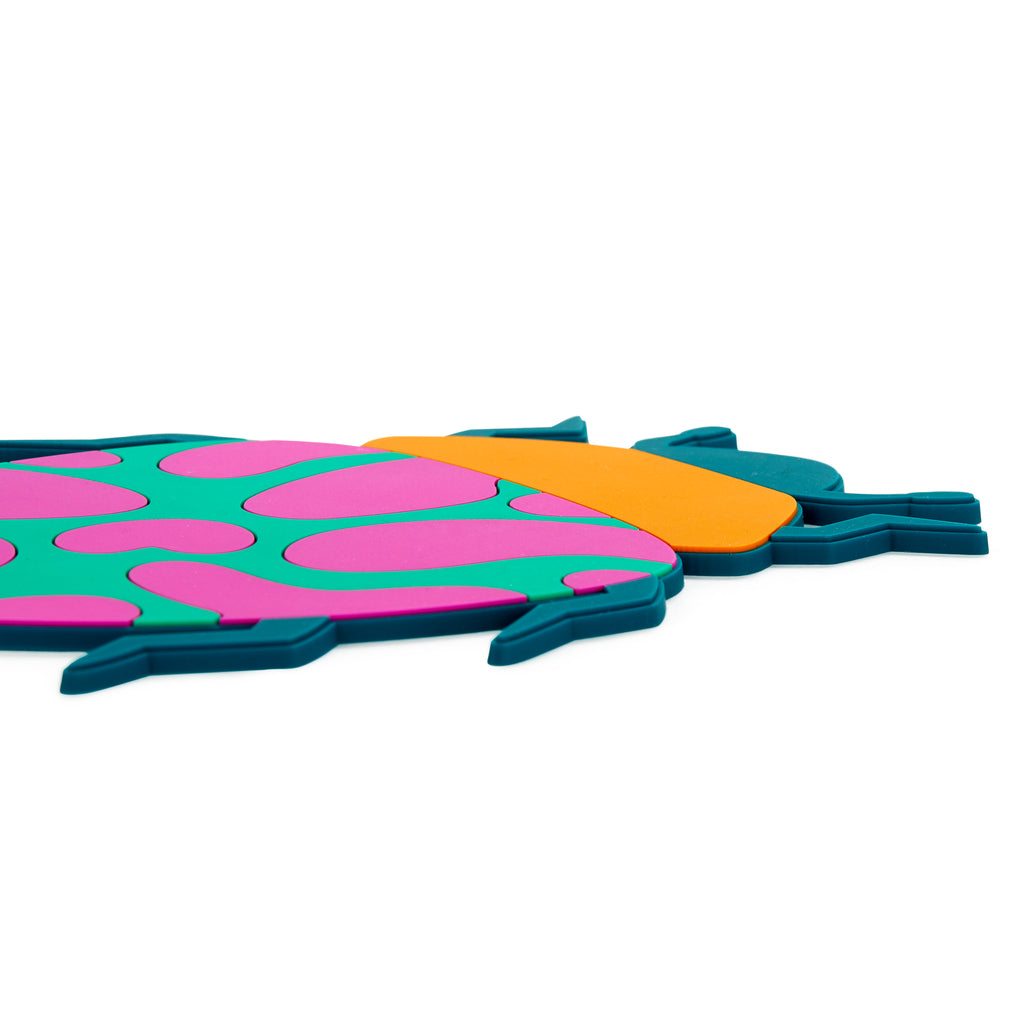 balvi-kitchen-beetles-dessous-de-plat-plastique-orange image 6