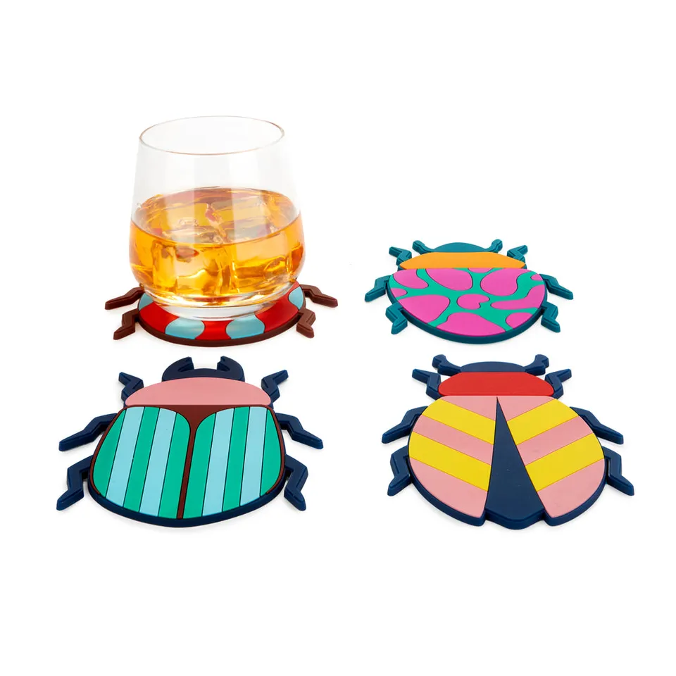 balvi-the-beetles-dessous-de-verre-scarab-es-couleur image 1