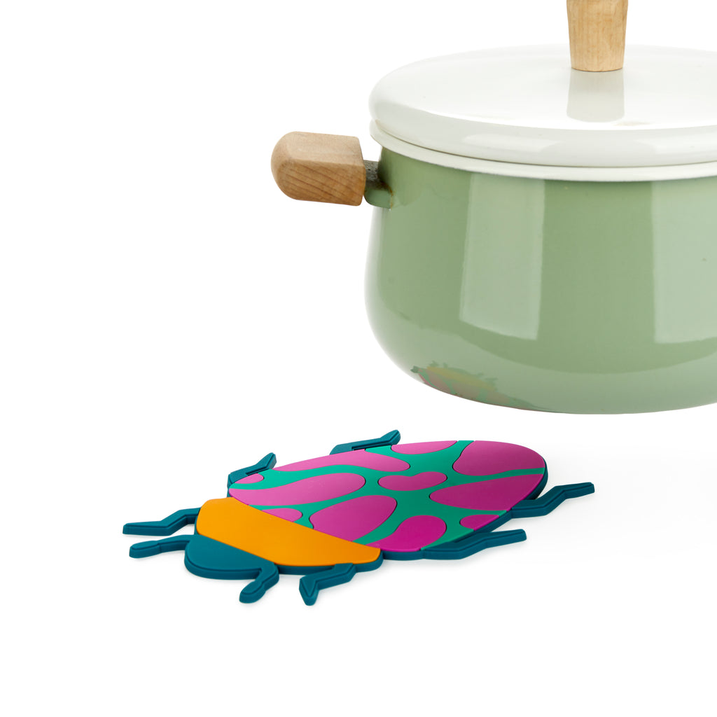 balvi-kitchen-beetles-dessous-de-plat-plastique-orange image 5