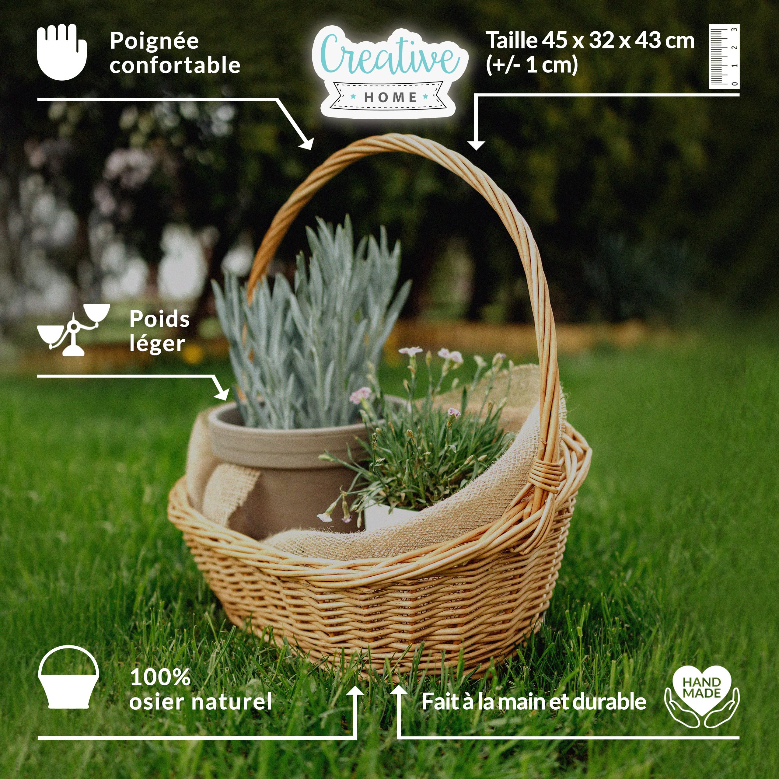 creative-home-paniers-en-osier-panier-ovale-pique-nique-marron image 4