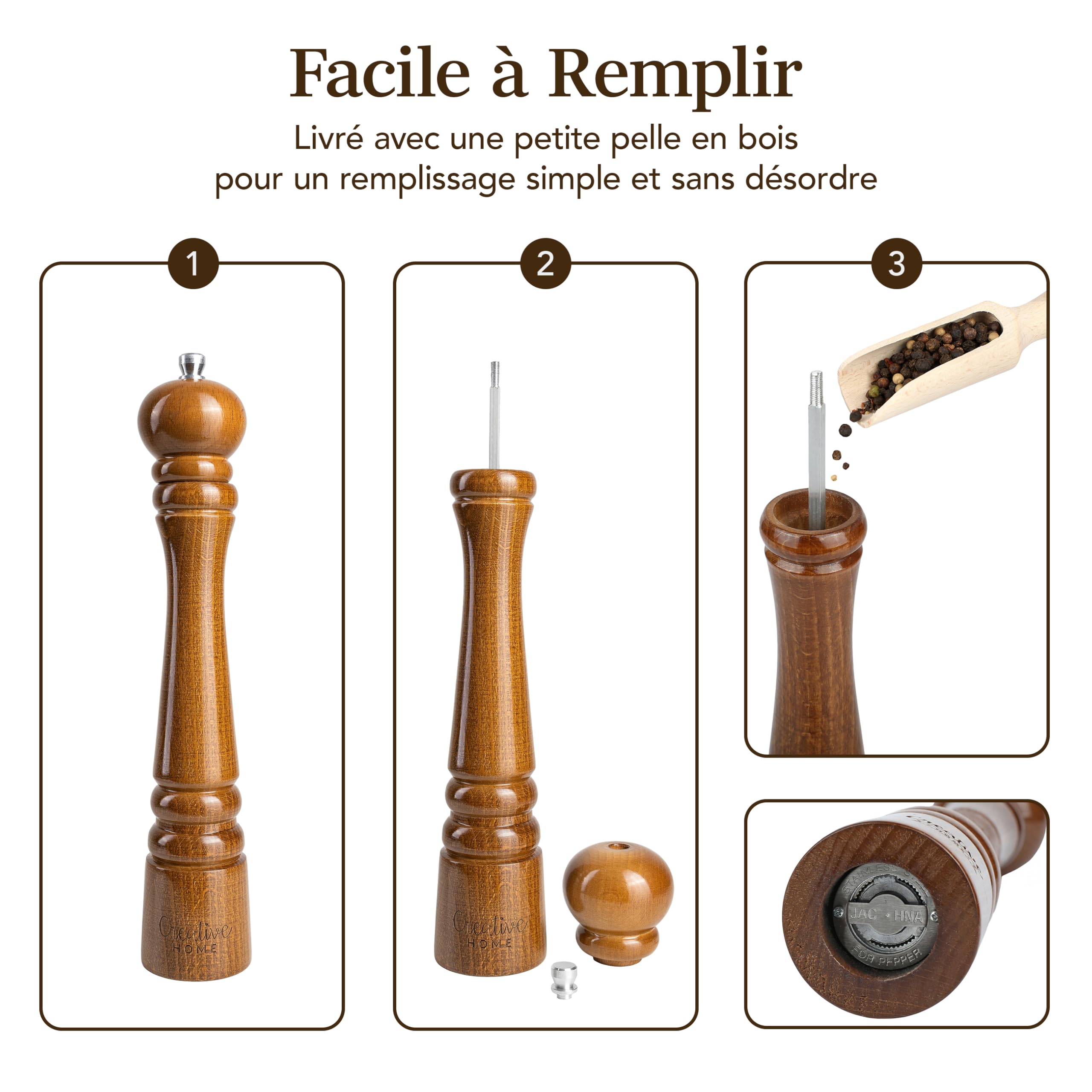 creative-home-duo-moulin-poivre-sel-bois-31-5cm-manuel image 5