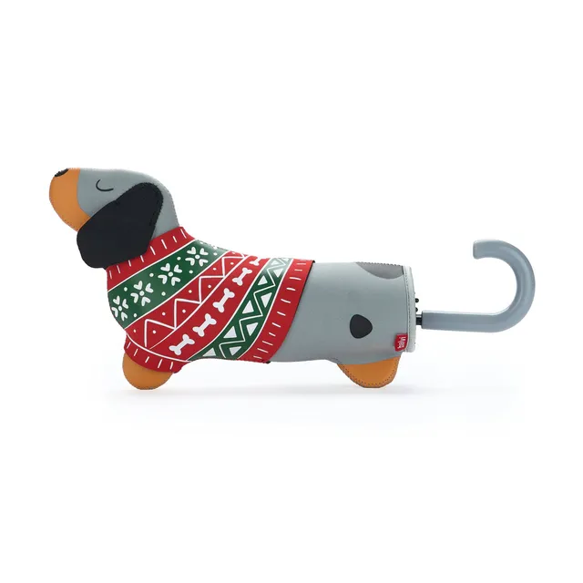 balvi-teckel-parapluie-no-l-gris-polyester-chien image 1
