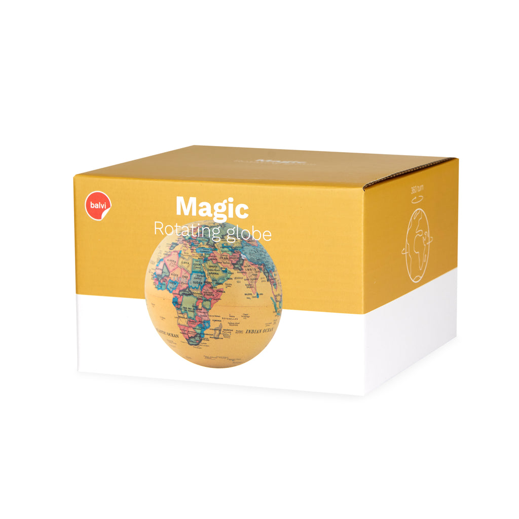 balvi-magic-360-globe-d-coratif-jaune-rotatif-polystyr-ne image 3