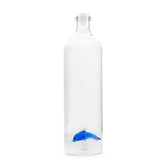 balvi-atlantis-dolphin-bouteille-verre-dauphin image 1