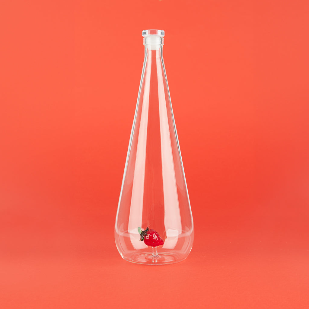 balvi-botanical-bouteille-verre-fraise-rouge-r-utilisable image 2