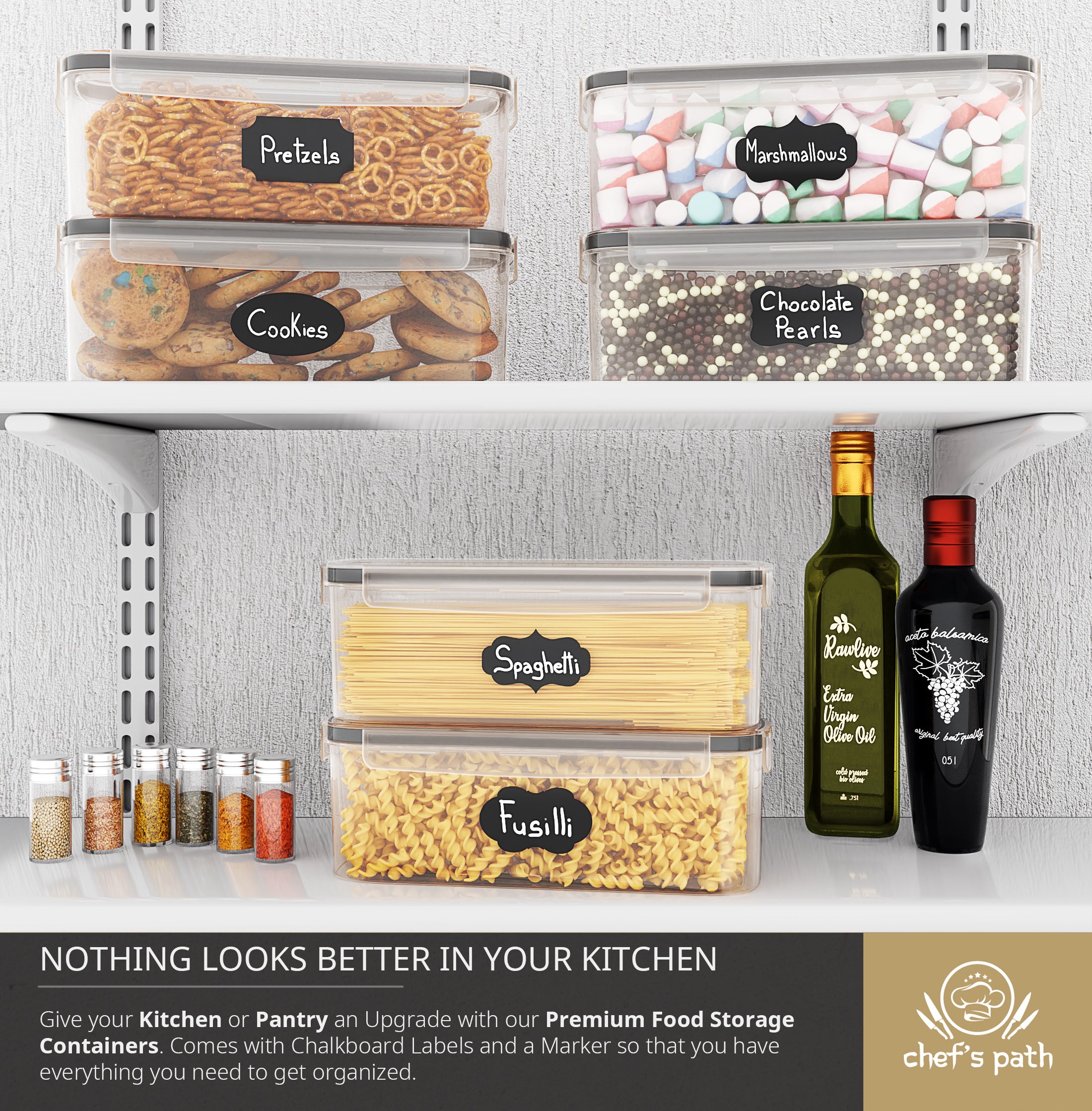 chef-s-path-pasta-storage-containers-bo-te-herm-tique-2-3-l-lot-6-p-tes image 3