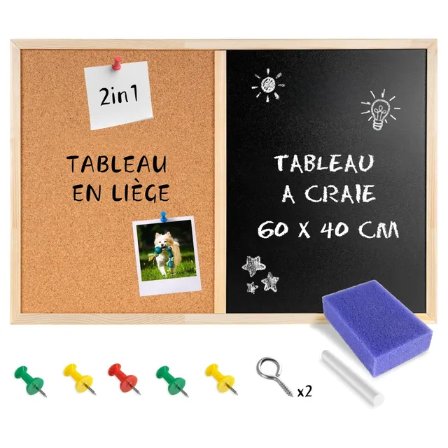 creative-home-tableau-li-ge-ardoise-tableau-mural-60x40-cm image 1