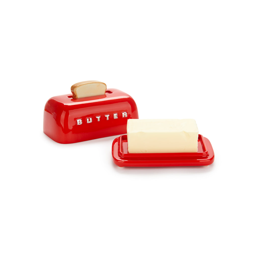 balvi-toasty-beurrier-c-ramique-jaune-125-g-r-tro image 8