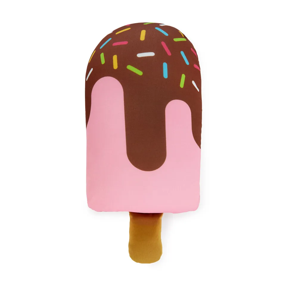 balvi-sprinkles-popsicle-coussin-plage-rose-esquimau image 1