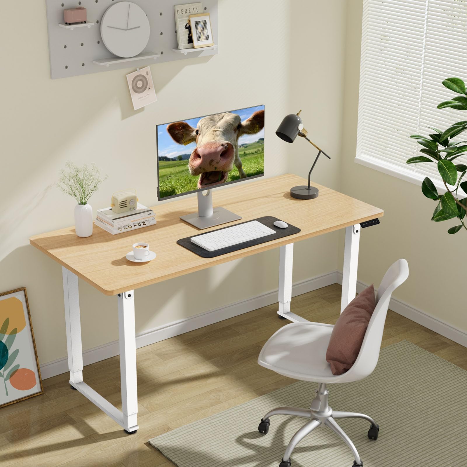ordeluxe-table-cadre-bureau-r-glable-hauteur-180x80-double-moteur image 2