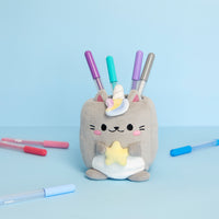 balvi-desk-fluffy-kawaii-pot-crayons-chat image 2