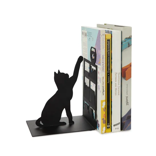balvi-desk-fishing-cat-serre-livre-chat-bocal-poisson image 1
