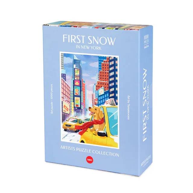 balvi-first-snow-in-new-york-puzzle-1000-pi-ces image 1