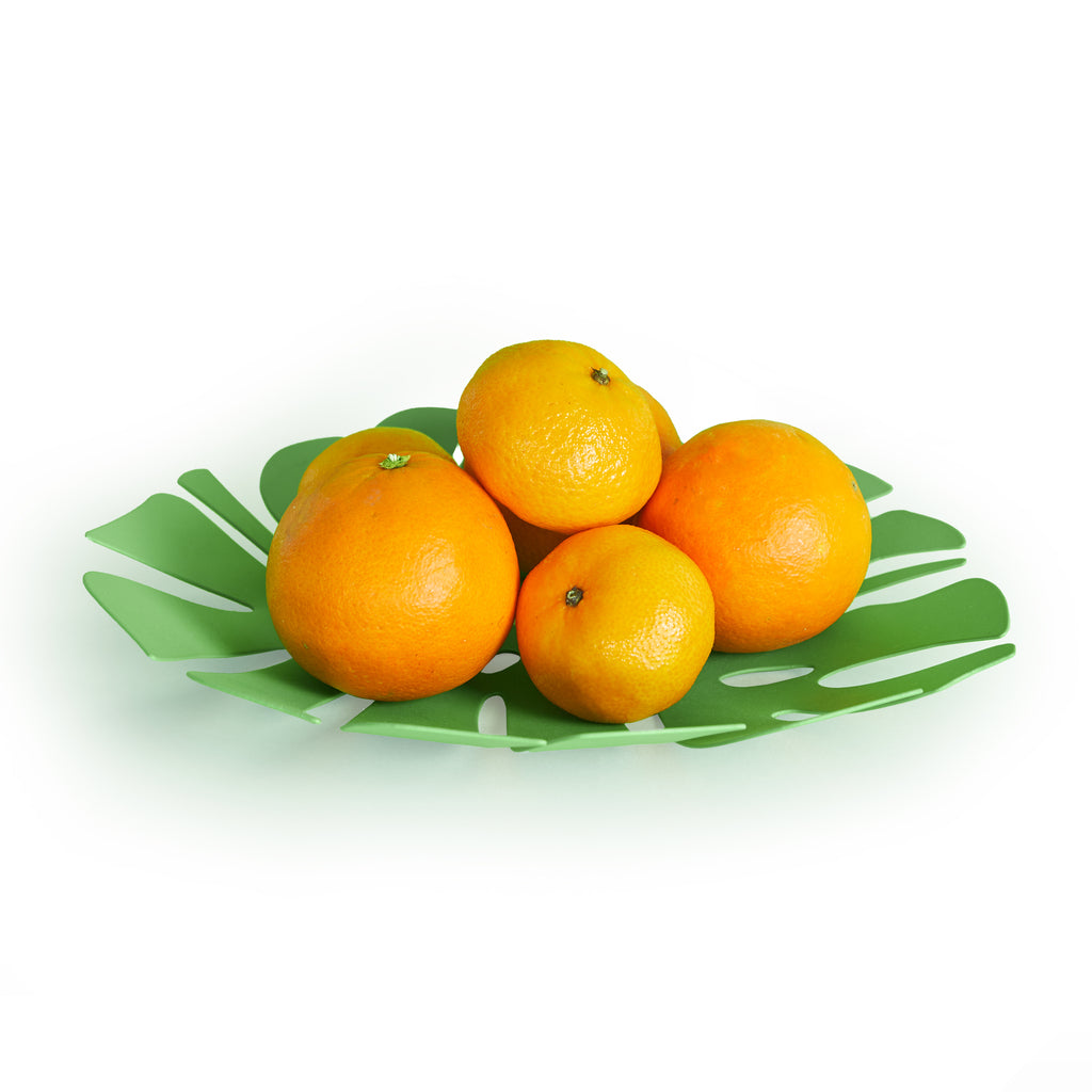 balvi-kitchen-monstera-corbeille-fruits-feuille-verte image 1