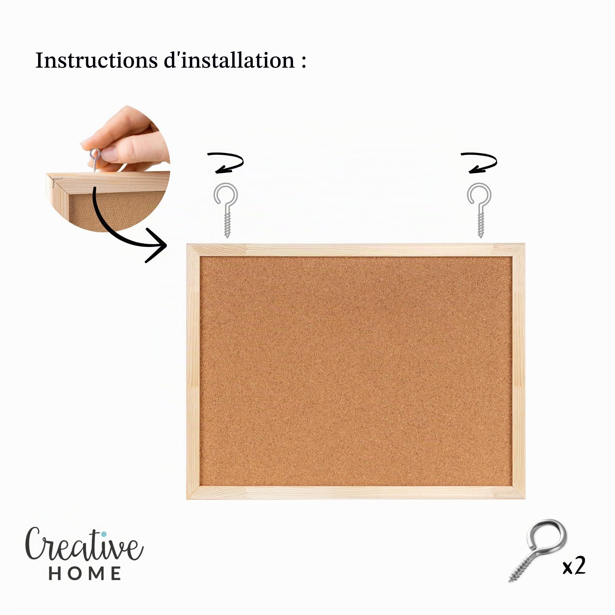 creative-home-tableaux-tableau-li-ge-mural-90-x-60-cm-cadre-bois image 6