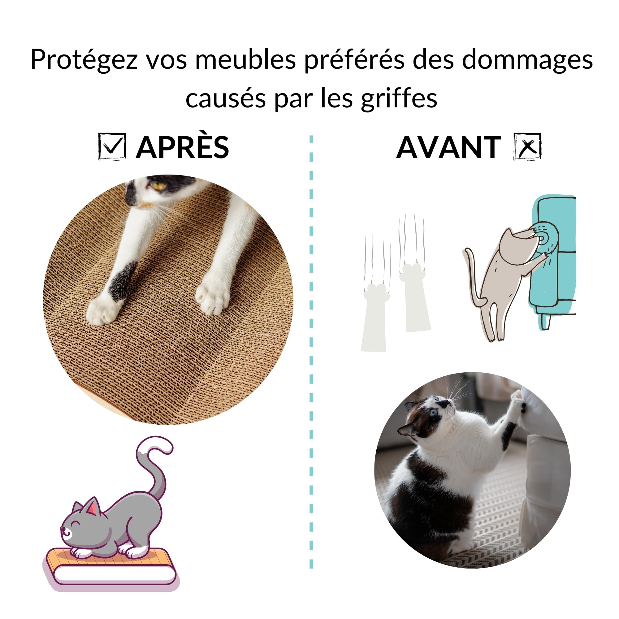 creative-home-griffoir-chat-carton-rectangulaire-37x21x21-cm image 3