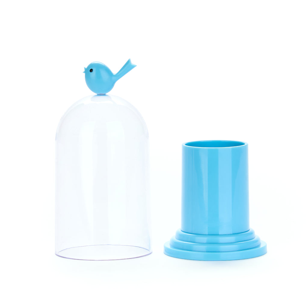 balvi-kitchen-birdie-distributeur-cure-dents-oiseau-bleu image 6