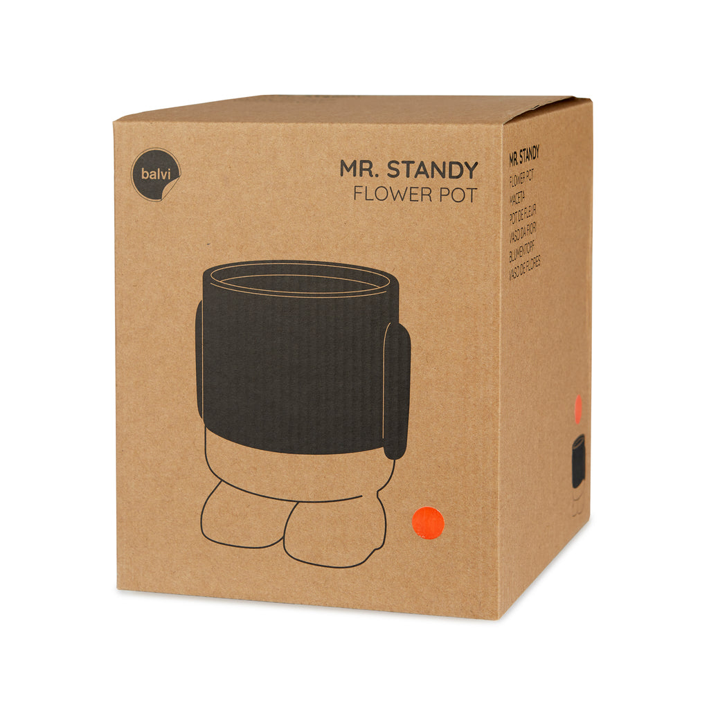 balvi-home-decor-mr-standy-cache-pot-c-ramique-bleu-avec-pieds image 4
